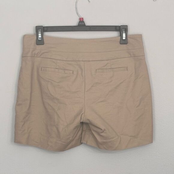 Apt. 9 | Women’s Cumin Spice Tan Wide Waist Flat Front Casual Shorts Size 4 - Picture 2 of 16